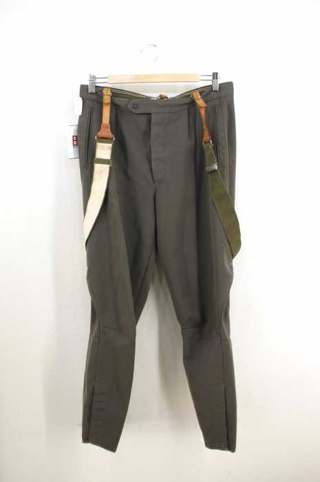 USED古着 （ユーズドフルギ） 東ドイツ軍サスペンダー付ジョッパーズ