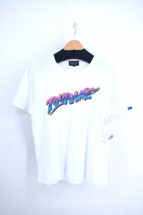 TOYPLANE （トイプレーン） ロゴプリントクルーネックTee メンズ トップス