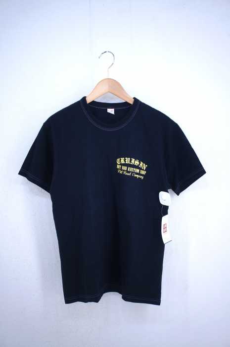 the flat head（ザファットヘッド） クルーネックプリントTシャツ メンズ トップス