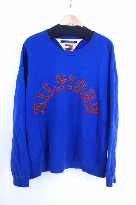 TOMMY HILFIGER (トミーヒルフィガー) ロゴ刺繍スウェット メンズ トップス