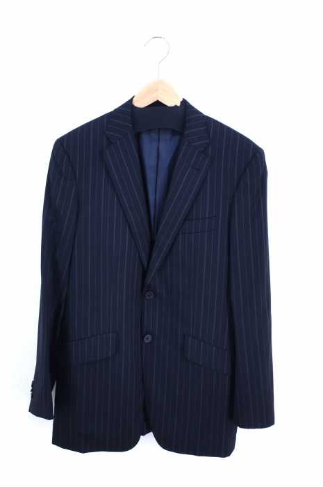 Paul Smith LONDON（ポールスミスロンドン） Loro Piana シャドーストライプ2Bシングルテーラードジャケット メンズ アウター