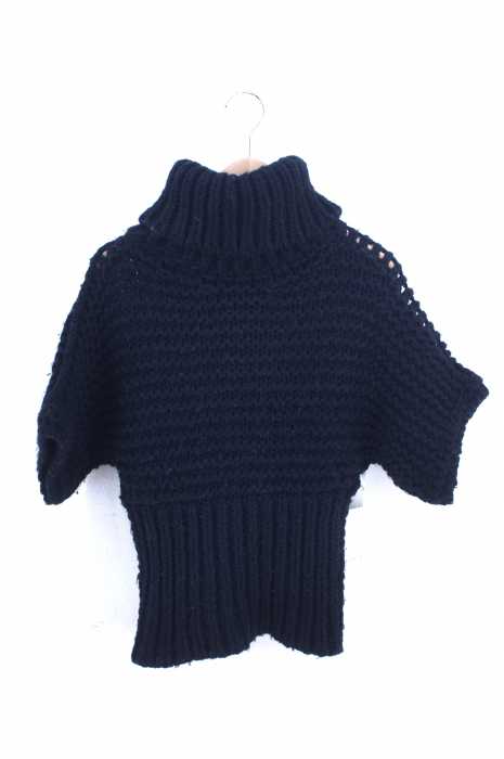 ACNE STUDIOS(アクネストゥディオズ) 変形ハイネックハーフスリーブニット レディース トップス
