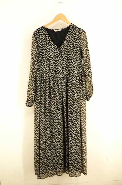 un dix cors（アンディコール） 総柄シフォンワンピース レディース ワンピース
