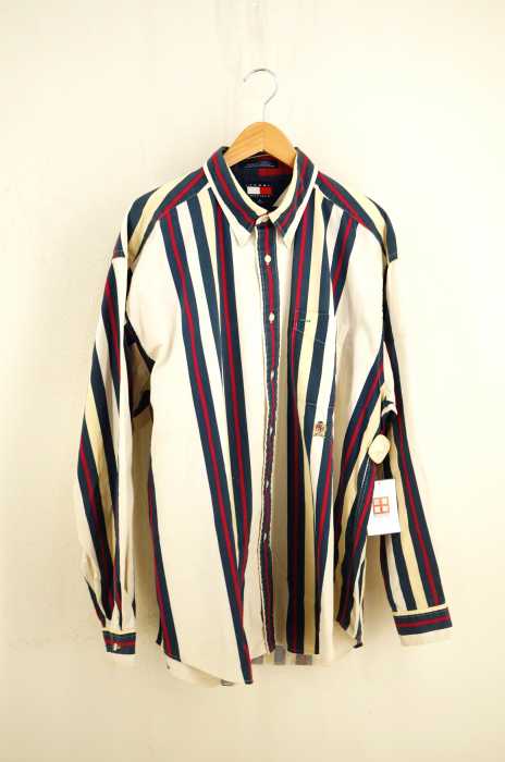 TOMMY HILFIGER （トミーヒルフィガー） 90S マルチストライプBDシャツ メンズ トップス