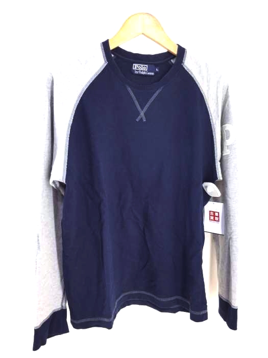 Polo by RALPH LAUREN（ポロバイラルフローレン） ワッペン ラグランスリーブカットソー レディース トップス