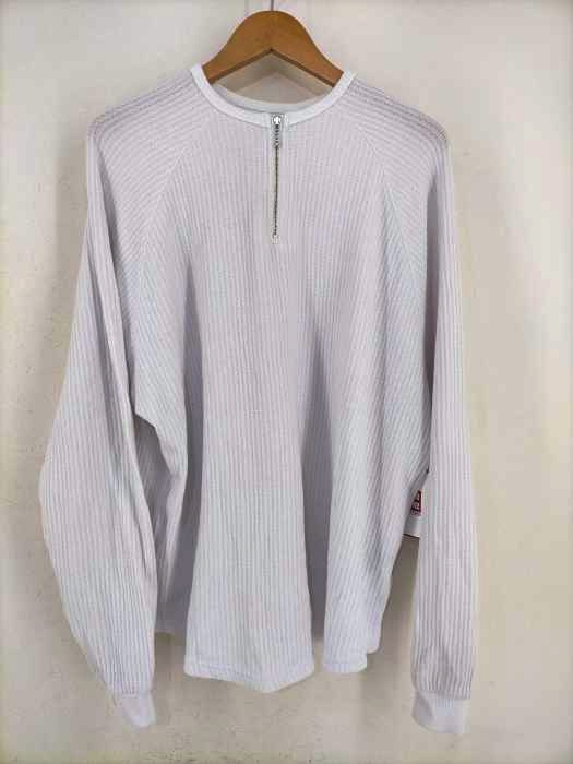 VAPORIZE(ヴェイパライズ) 2WAY Half Zip Raglan Sleeve Thermal メンズ トップス