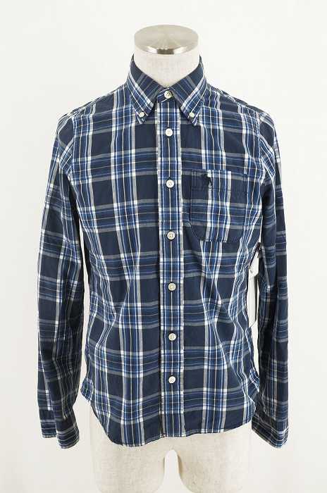 Abercrombie & Fitch (アバクロンビーアンドフィッチ) 長袖チェックボタンシャツ メンズ トップス