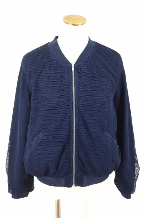 Ray BEAMS (レイビームス) 15SS メッシュジップアップブルゾン レディース アウター
