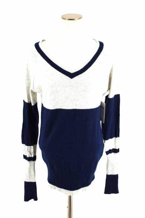 poral. （） 2012AW Vネックウール混ニットトップス レディース トップス