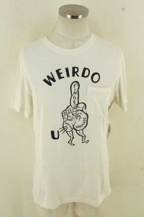 WEIRDO （ウィアード） 半袖プリント ポケットTシャツ メンズ トップス