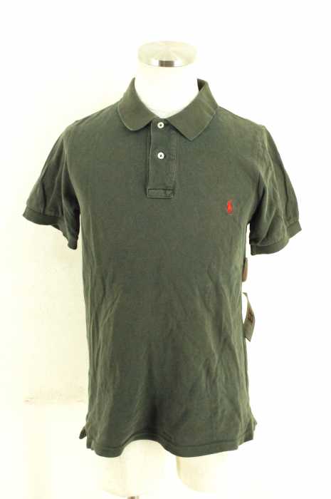 Polo by RALPH LAUREN （ポロバイラルフローレン） ワンポイント刺繍ポロシャツ メンズ トップス