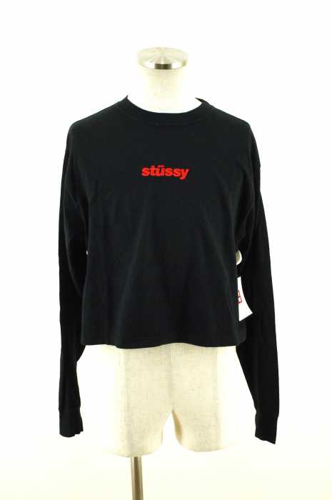 STUSSY （ステューシー） ショート丈刺カットソー レディース トップス