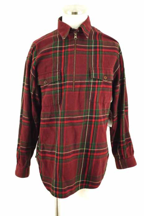RALPH LAUREN (ラルフローレン) ハーフジッププルオーバーポケットシャツ メンズ トップス