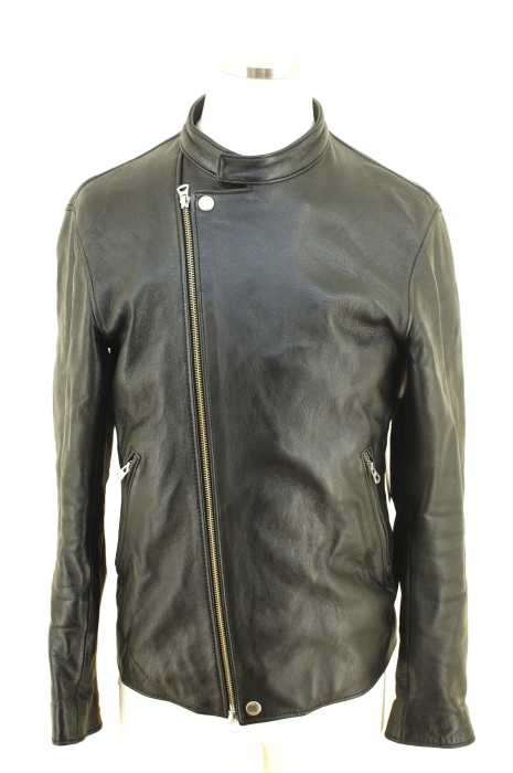 BEAUTY & YOUTH UNITED ARROWS （ビューティーアンドユースユナイテッドアローズ） UKレザー シングルライダースジャケット メンズ アウター