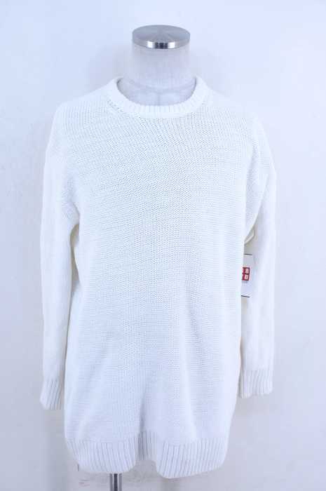 ACNE STUDIOS(アクネストゥディオズ) Sade サイドジップコットンローゲージニット メンズ トップス