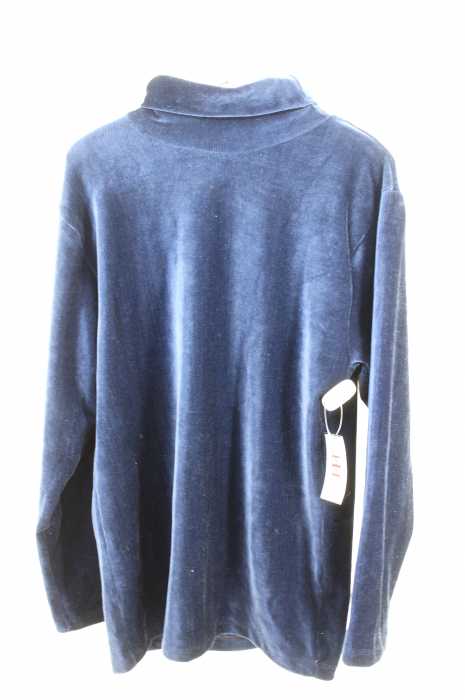 USED （ブランド不明） ベロア地ハイネックトップス レディース トップス