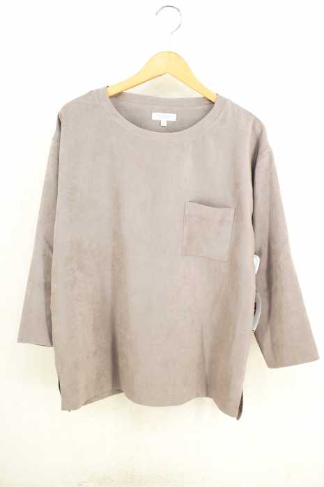 BEAUTY & YOUTH UNITED ARROWS  （ビューティーアンドユースユナイテッドアローズ） スエードタッチワイドフォルムカットソー メンズ トップス
