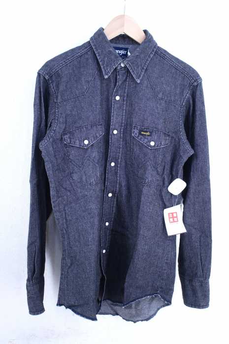 Wrangler (ラングラー) 80S デニムウエスタンシャツ メンズ トップス
