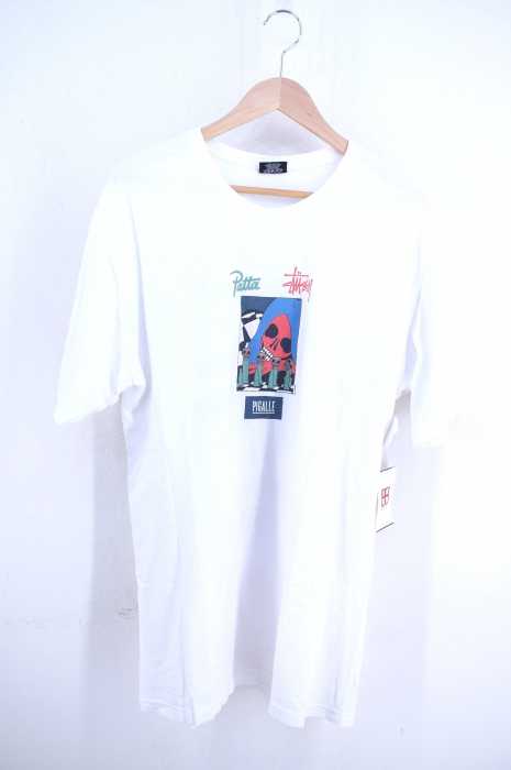 STUSSY × PATTA × PIGALLE（ステュージー パタ ピガール） プリントTシャツ メンズ トップス