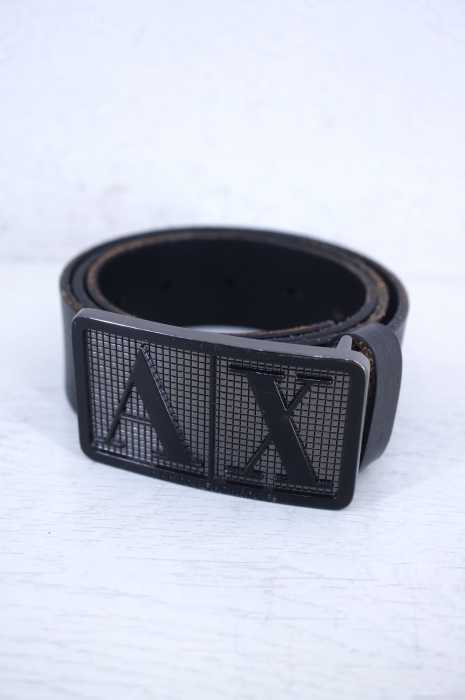 ARMANI EXCHANGE（アルマーニエクスチェンジ） カウレザーベルト メンズ ファッション雑貨