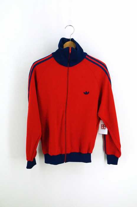 adidas （アディダス） 80S デサント社製 ポリエステル トラックジャケット メンズ トップス