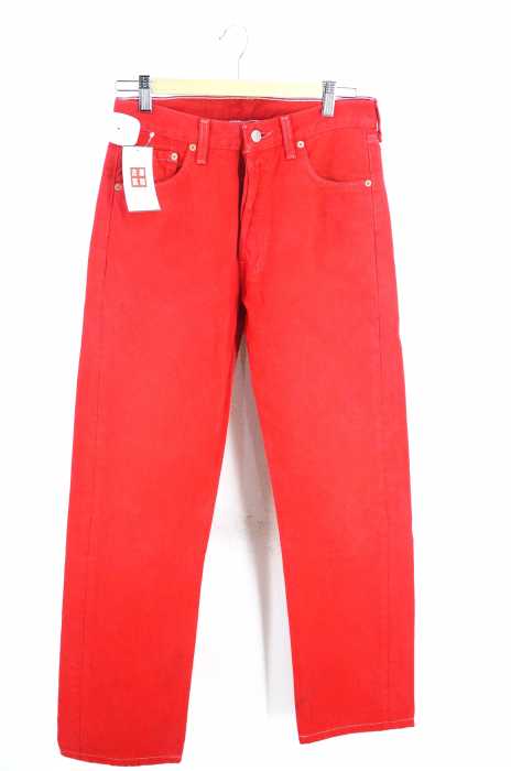 Levi's （リーバイス） 90S USA製 501 製品染め ストレートデニム レディース パンツ