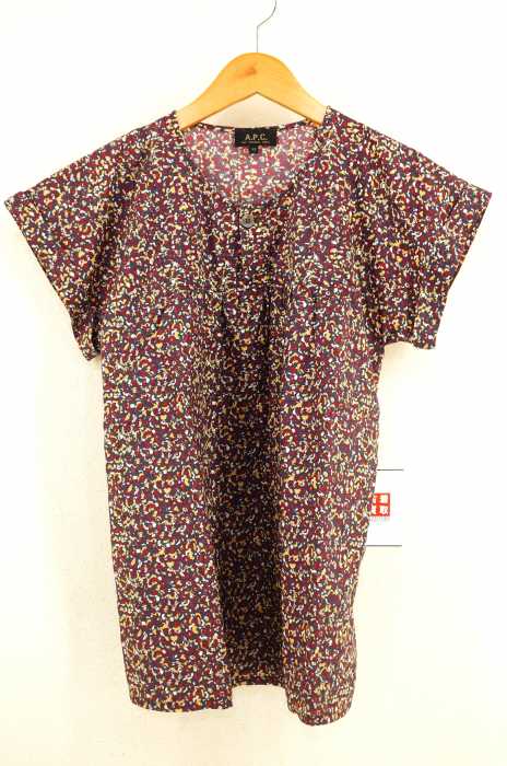 A.P.C.（アーペーセー） 総柄ブラウス レディース トップス