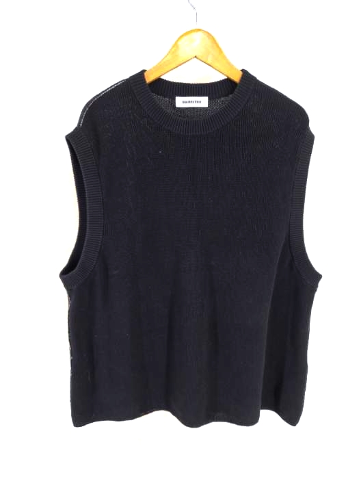 MONKEY TIME（モンキータイム） COTTON AZE CROPPED VEST クロップドベスト メンズ トップス