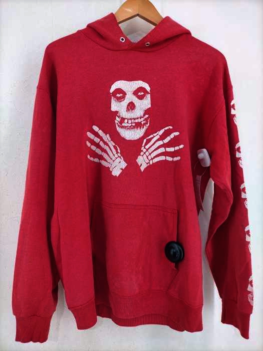 UNITED SPORTS（ユナイテッドスポーツ） 90S MISFITS 袖プリントプルオーバーパーカー メンズ トップス