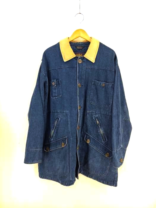 CHAPS RALPH LAUREN デニムカバーオール CHAPS RALPH LAUREN（チャップスラルフローレン） 80s デニム