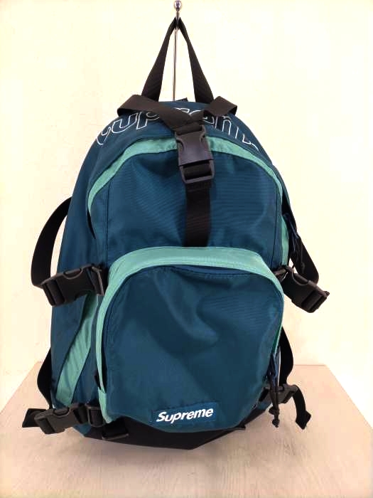 Supreme（シュプリーム） 19AW Backpack ボックスロゴナイロンバッグ メンズ バッグ