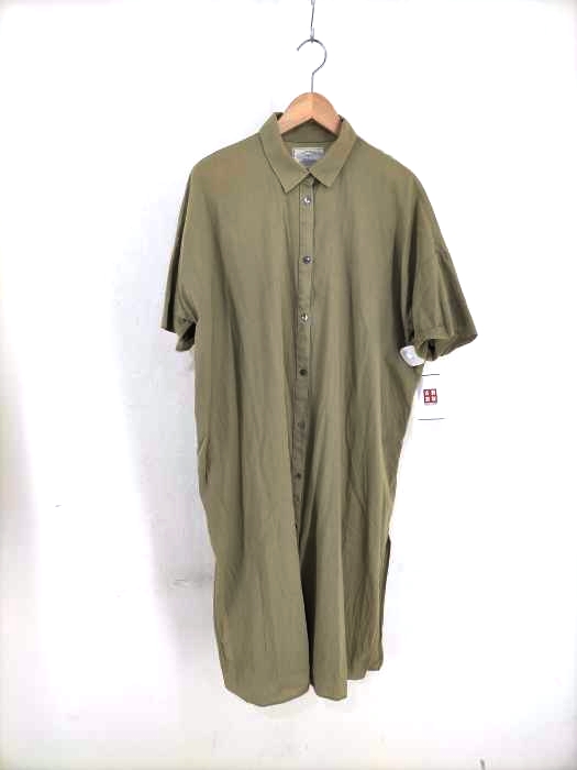 Ungrid（アングリッド） 19SS サイドスリットシャツワンピース レディース ワンピース