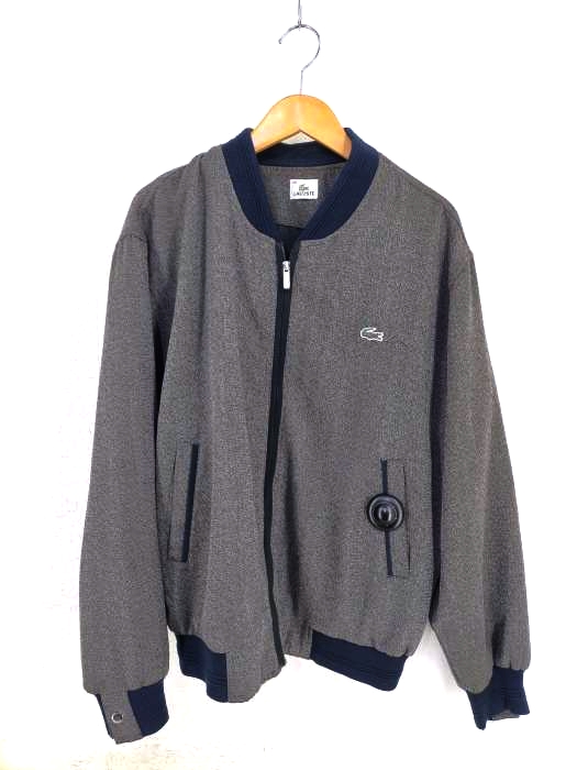 LACOSTE（ラコステ） ロゴワッペン ジップアップブルゾン メンズ アウター