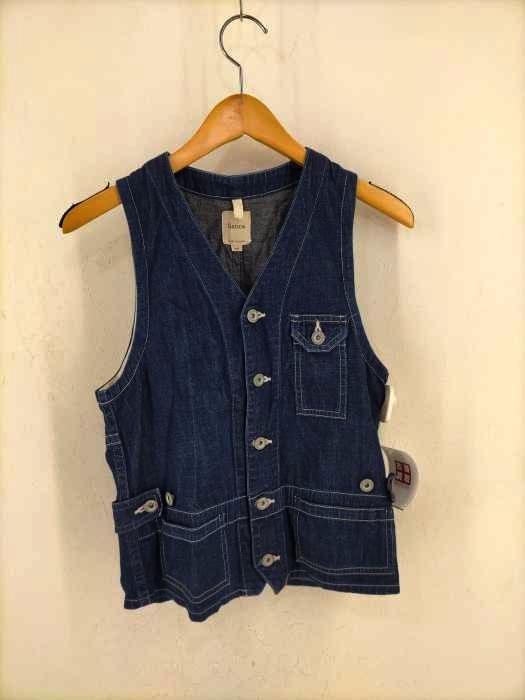 Sanca（サンカ） ワークデニムベスト TOOL VEST レディース トップス