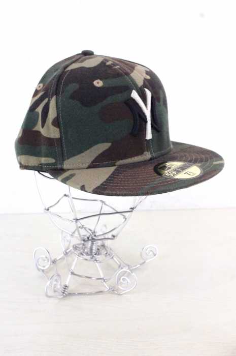 NEW ERA （ニューエラ） 迷彩柄刺繍キャップ メンズ ファッション雑貨