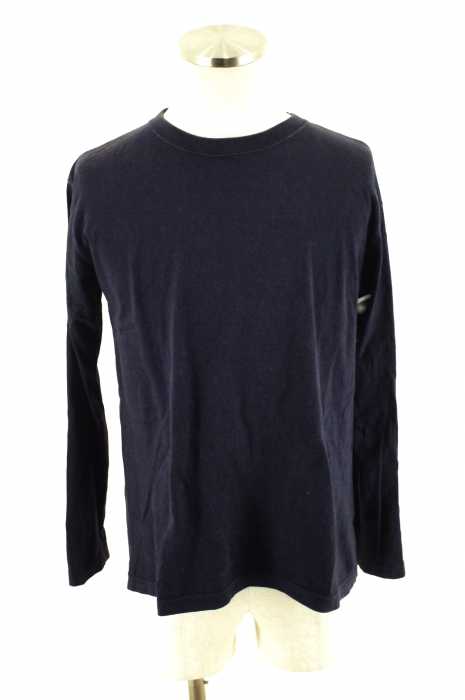 USED (ブランド不明) クルーネックロングTシャツ メンズ トップス