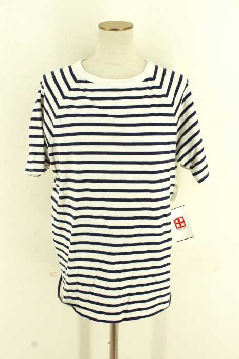SAINT JAMES （セントジェームス） ボーダー柄クルーネック半袖Tシャツ レディース トップス