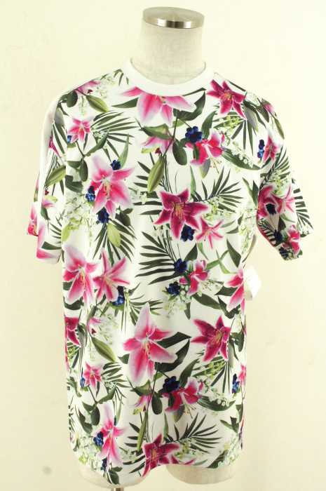 JOYRICH （ジョイリッチ） 花柄ポリ素材半袖Tシャツ メンズ トップス