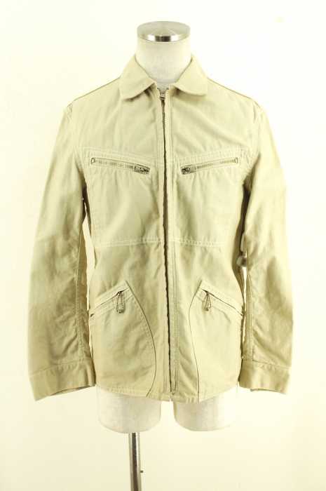 JUNYA WATANABE COMME des GARCONS MAN (ジュンヤワタナベコムデギャルソンマン) AD2005 フェイクリバーシブルデザイン ダック地ジャケット メンズ アウター