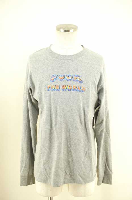 Supreme (シュプリーム) Fuck The World LS Tee メンズ トップス
