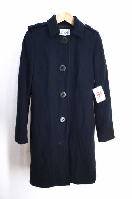 Chloe（クロエ） エポレットステンカラーコート レディース アウター