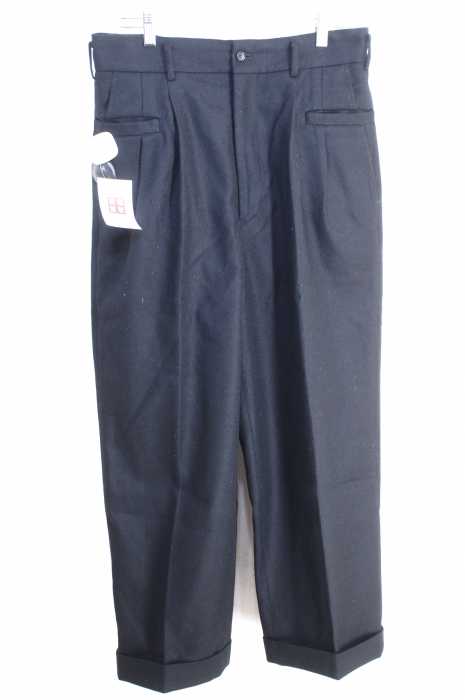 COMME des GARCONS HOMME （コムデギャルソンオム） AD1996 ウールワイドスラックスパンツ メンズ パンツ