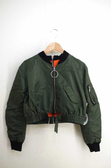 ZARA(ザラ) バックジップショートMA-1 レディース アウター