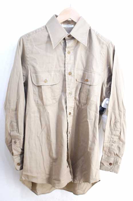 individualized shirts（インディヴィジュアライズドシャツ） サファリシャツ メンズ トップス