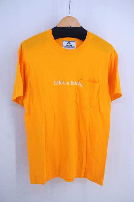 NOTHIN' SPECIAL （ナッシンスペシャル） Lifes a Bitch ポケットTシャツ メンズ トップス