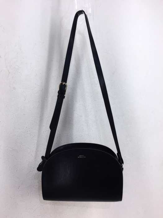 A.P.C.(アーペーセー) レザー ハーフムーン ショルダーバッグ レディース バッグ