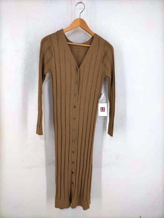 KBF＋（ケービーエフプラス） 19SS 2WAYリブロングカーディガン レディース トップス