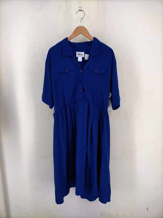 USED古着（ユーズドフルギ） LESLIE FAY PETITE シャツワンピース レディース ワンピース