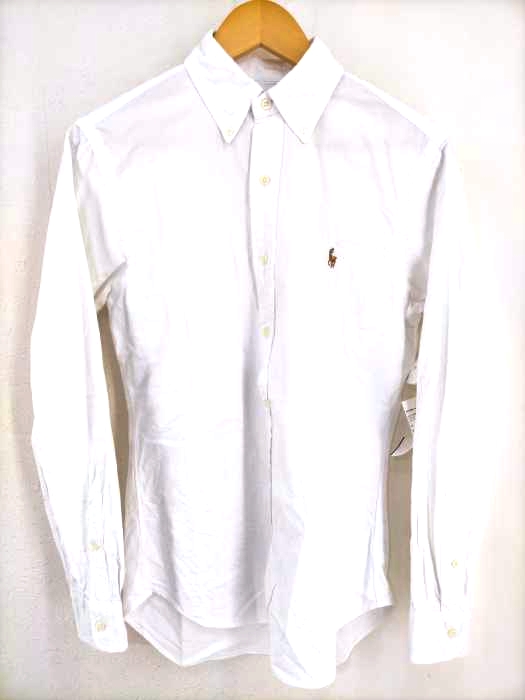 RALPH LAUREN（ラルフローレン） SLIM FIT ポロ刺繍 ボタンダウンシャツ メンズ トップス