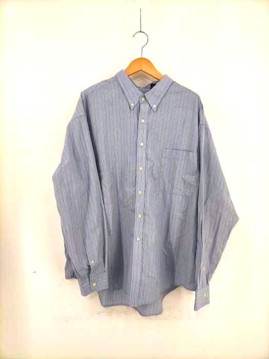 PURITAN（ピューリタン） 90S ストライプ柄ボタンダウンシャツ メンズ トップス